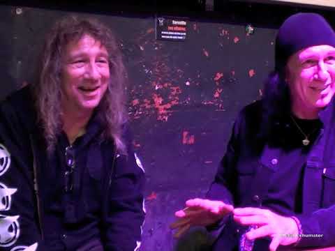 ANVIL interview Robb Reiner & Lips Lyon 27 Février 2020