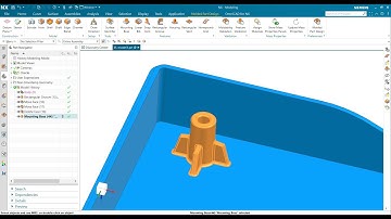 Mounting Boss in Molded Part Design (NX2406)
