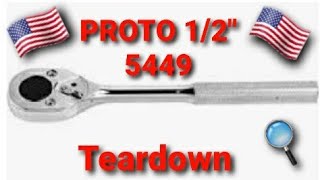 Proto 1/2 drive ratchet overview/interinals #5449 teardown