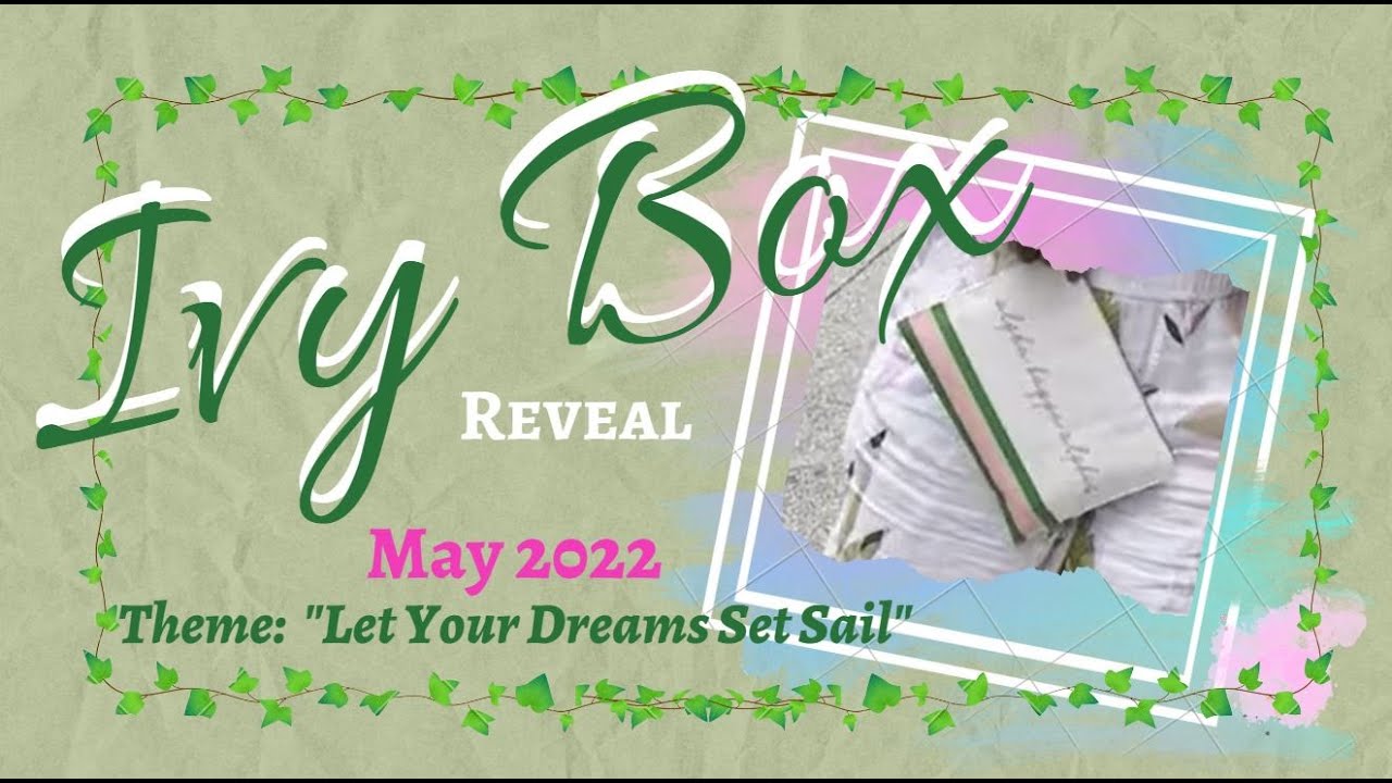 IVY BOX MAY 2022 💚💚💚  Alpha Kappa Alpha Ivy Box Script Canvas Wristlet (