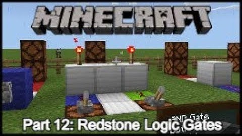 LCMS Borges - Minecraft - Logic Gates Part 2