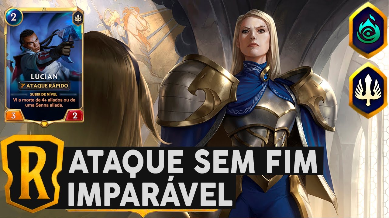 🤜 ATAQUE SEM FIM MOBILIZAR | LUCIAN KALISTA DECK | LEGENDS OF RUNETERRA ANDAMUNDO GAMEPLAY