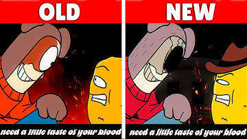 FNF TWIDDLEFINGER Comparison OLD VS. NEW Animation (FNF Mod) MAX vs Gegagedigedagedago Nugget