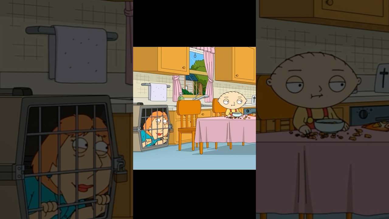 Family guy | Lois gets locked in a cage 🤣 