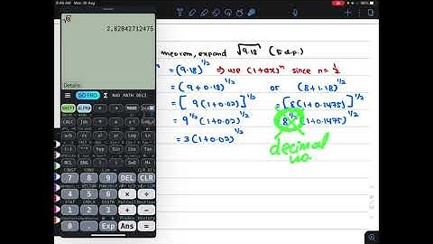 TO 3.2 Binomial Expansion | n is NOT positive integer (7)