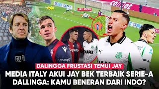 Penyelamatan Jay Hebohkan Italy, Dallinga: Indo Beruntung Punya Dia! Diakui Bek Terbaik Serie-A
