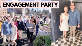 My Engagement Party New York City Private Rooftop Celebration 