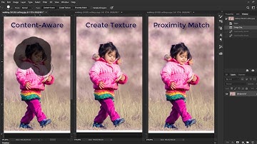 Photoshop Spot Healing Brush Content Aware vs Texture vs Proximity Match