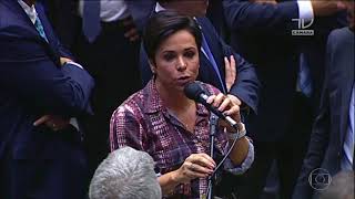 Vídeo polêmico de Cristiane Brasil