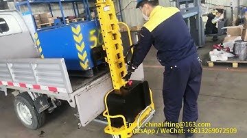 25 500kg 700kg Self Loading Stacker Semi Electric Portable Self Loading Truck 1100mm 1300mm With Ce