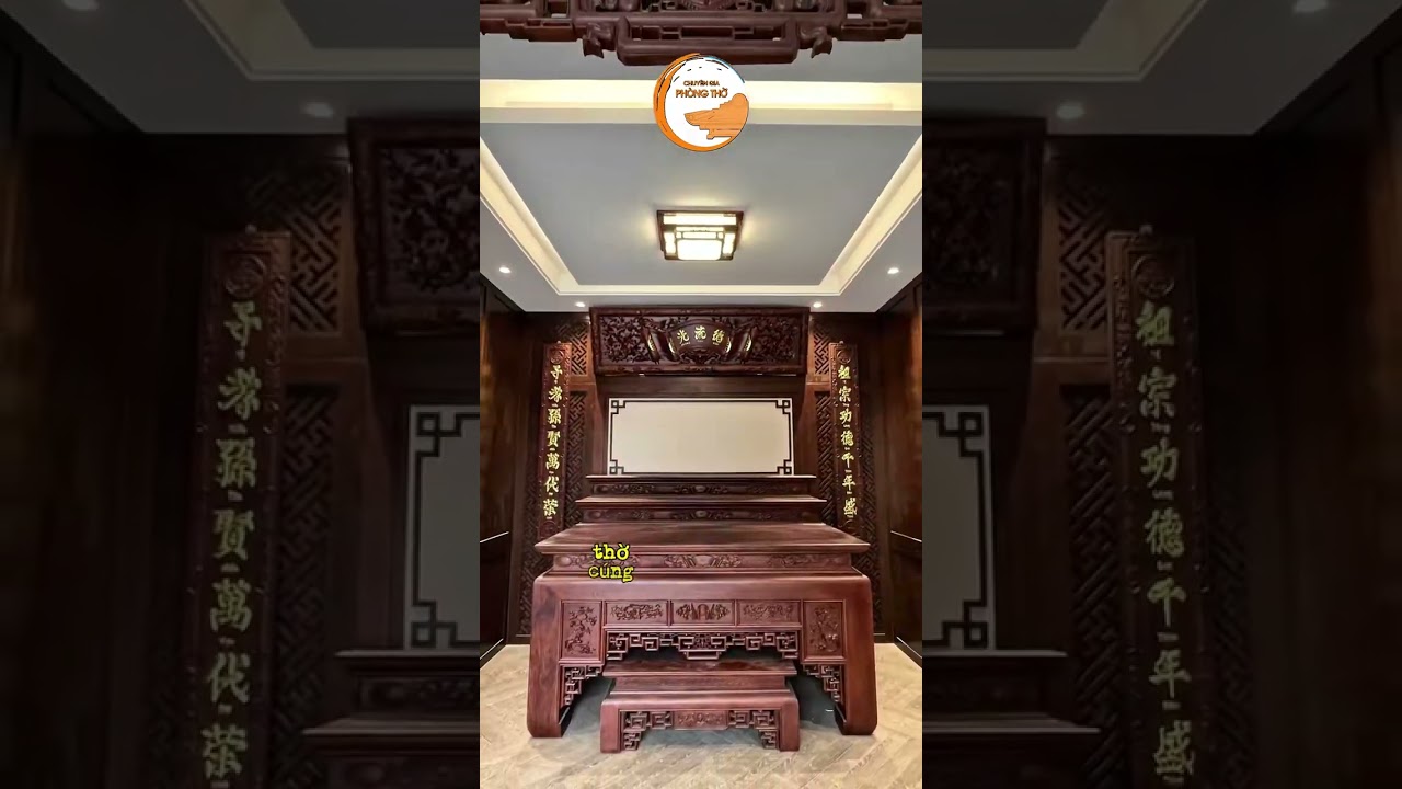 Hoàn thiện phòng thờ tại Hưng Yên | Chuyên Gia Phòng Thờ