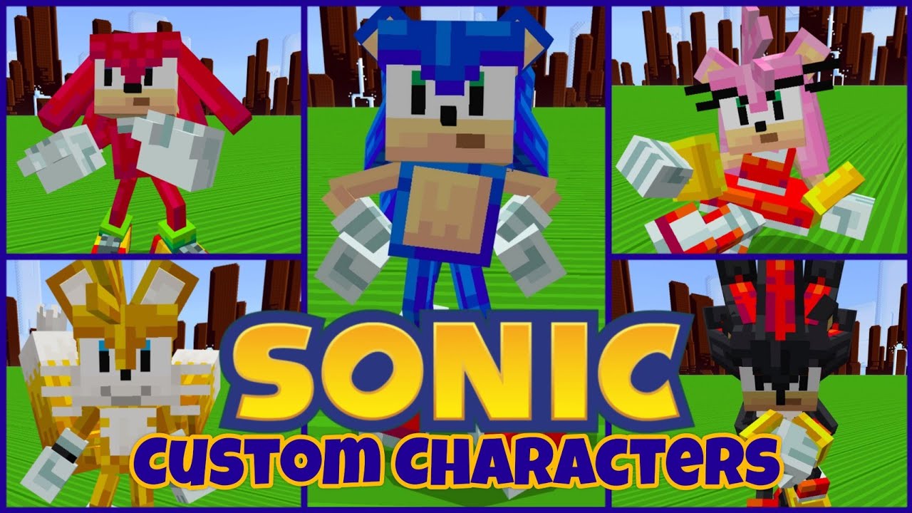 Minecraft ganha conteúdo de Sonic com personagens e fases