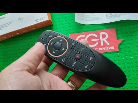 G10s Gyroscope 2.4GHz WIFI Google Assistant Voice Remote Control Air Mouse Hands-On