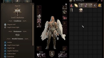 ASE Mods: BG3 CONSOLE RACE Mod - Angels with Armor