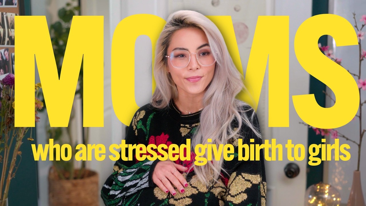 Stressed mothers twice as likely to give birth to a girl