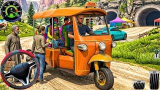 Tuk Tuk Rickshaw Driving 3D: local transport Rickshaw Driving Simulator - Android Gameplay screenshot 1