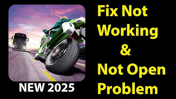 How To Fix Traffic Rider App Not Working |Traffic Rider Not Open Problem | ASP 24