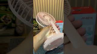 JYSUPER JY-2215 Professional Rechargeable Fan With LED Light #song #smartphone #sonoff
