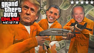 US Presidents DOMINATE the Entire Heist Series in GTA 5 😱 screenshot 4