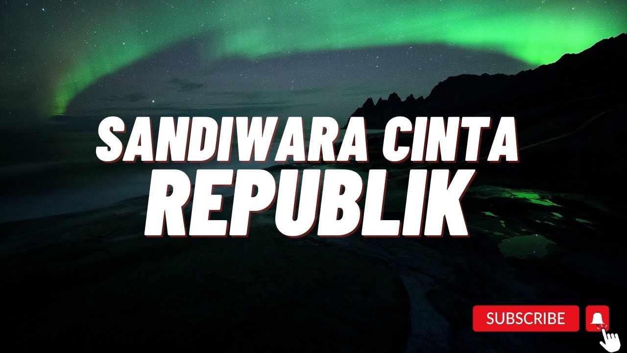 SANDIWARA CINTA || REPUBLIK ( CLASSIC KARAOKE )