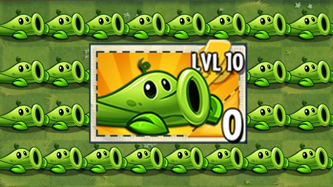 Plants Vs Zombies 2 New Premium Plant PEA VINE (PVZ2 Version 8.8.1