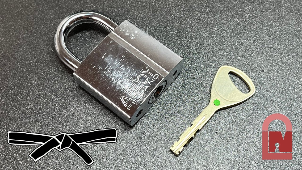 Abloy Sentry Disc Detainer Padlock Picked - YouTube