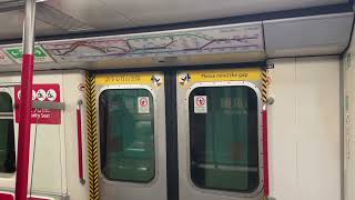 港鐵 MTR 港島綫 ISL Metro Cammell M-Train (A147/144) 北角至西灣河行車片段