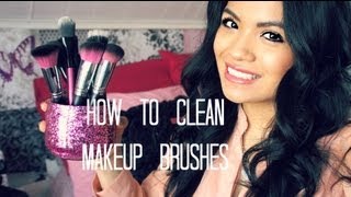 The most efficient way to clean your makeup brushes. blog:
http://www.belindaselene.com confessions of a beauty guru:
http://www./watch?v=acfpx169...