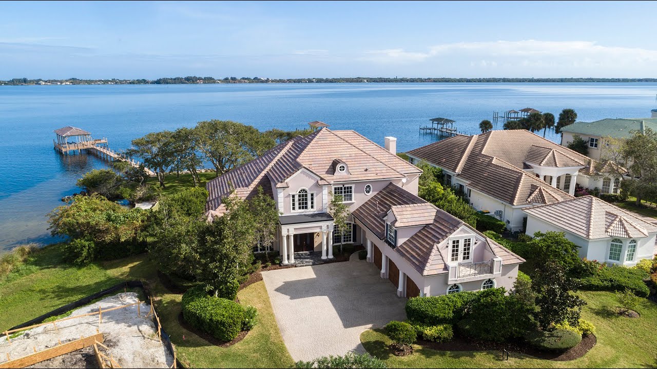 Stunning riverfront home in Brevard County YouTube