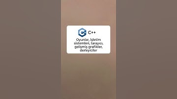 4 Programlama dili ve kullanım alanları. 👌🏻 kodlama #teknoloji #mühendis #yazılım