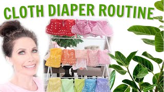 MY CLOTH DIAPER ROUTINE | HOW I WASH & STORE MY CLOTH DIAPERS