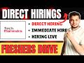 Tech Mahindra Biggest Hiring Announcement | V4C.AI | Off Campus Hiring Drive 2026, 2025 Batch