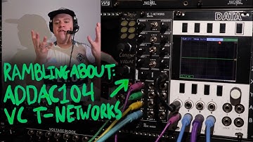 Rambling About: ADDAC104 VC T-Networks with tafony