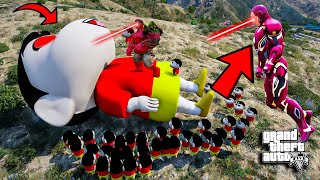 GTA 5 : Giant Shinchan Attack Franklin & Shinchan in GTA5