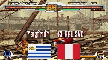 FT10 @svcsplus: *sigfrid* (UY) vs EL APU SVC (PE) [SNK vs Capcom svc Fightcade] Apr 10