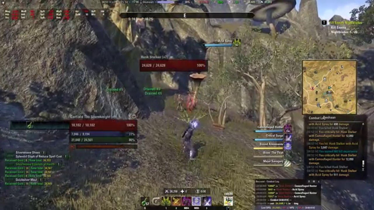 acid spray camouflaged hunter 60k dps