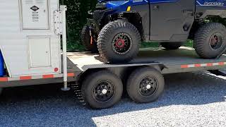 truck camper on trailer