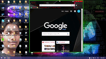 How to remove green broder from google chorme