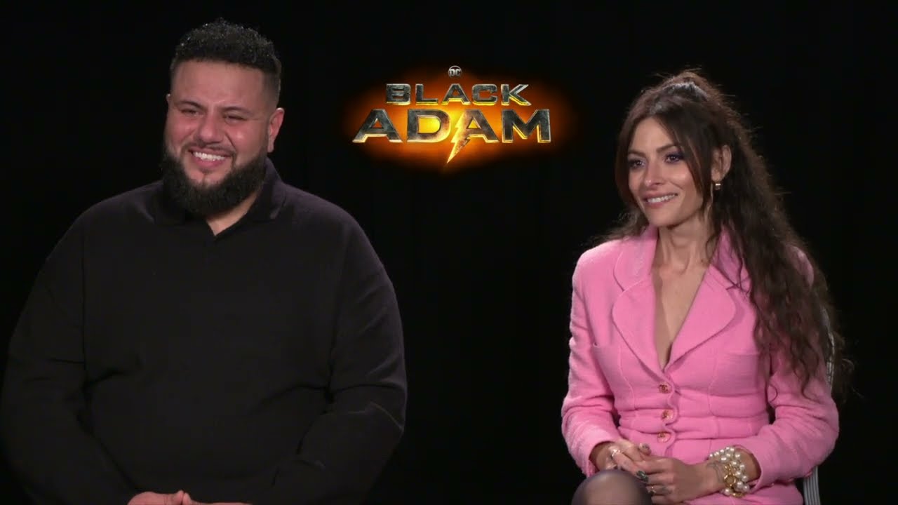 BLACK ADAM | SARAH SHAHI & MOHAMMED AMER Interview | POC Culture
