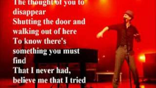 Video thumbnail of "Gavin DeGraw - You Know Where I'm At with lyrics"