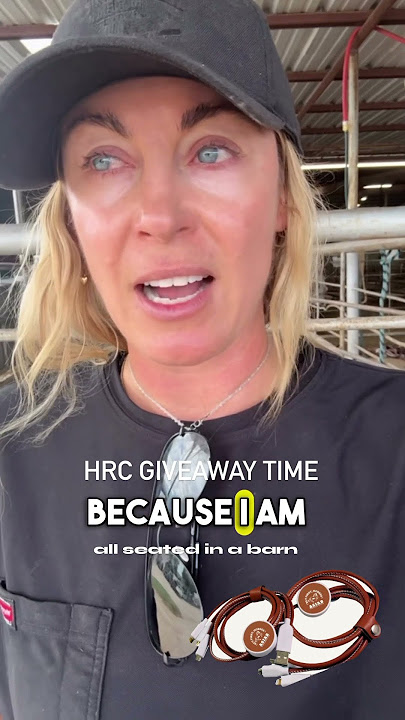 HRC GIVEAWAY TIME!! Visit allseatedinabarn.com/shop ❤️ to claim your gift!