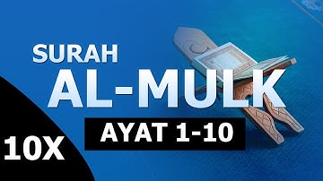 سوره الملک 1-10 (تکرار 10 بار برای حفظ کردن) توسط شیخ دنیاور