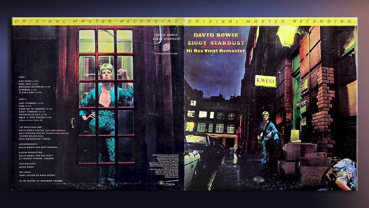 David Bowie - It Ain't Easy - MFSL HiRes Vinyl Remaster - YouTube