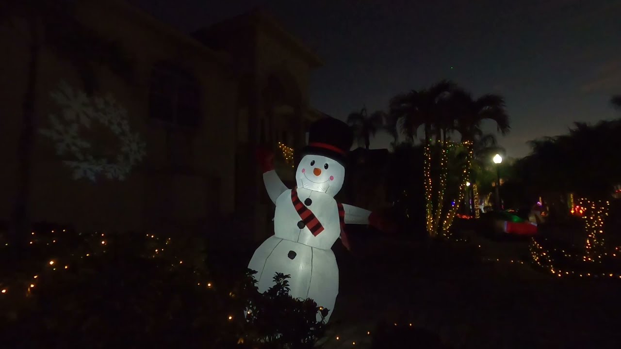 Apollo Beach Florida Christmas Lights 2021 YouTube