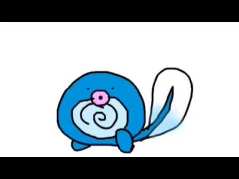 ニョロモ ポケモンスマイル Pokemon Smile Drawing Paint Youtube