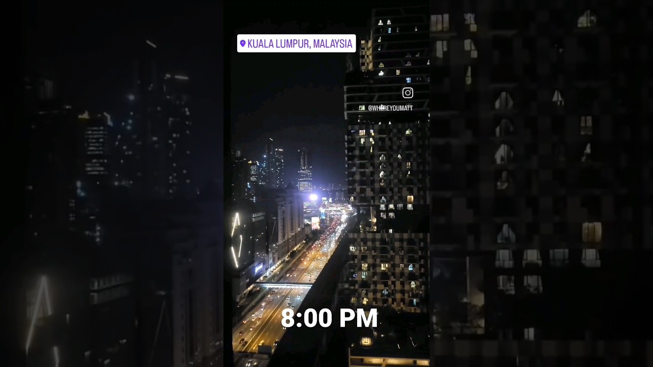 What a 15 hour layover in Kuala Lumpur, Malaysia looks like 