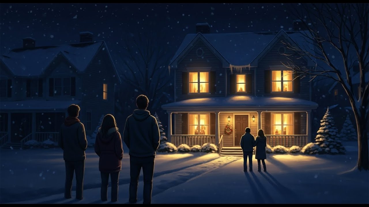 Años olvidando invitarme a Navidad. Este año, mi casa era la única con luz y rogaron entrar.