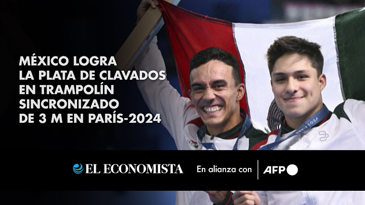 México logra la plata de clavados en trampolín sincronizado de 3 m en París-2024