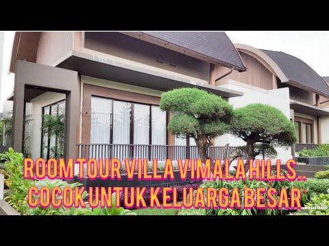 Recommended!!Liburan singkat ke villa di bogor, ga pake macet!!Room tour villa vimala hills..