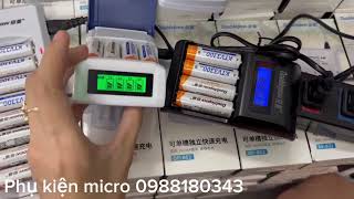 GIÁ CHỈ TỪ 99K MIỄN PHÍ SHIP TOÀN QUỐC➡️➡️➡️Bộ pin sạc Doublepow 倍量®️ #Lienphukienmicro 0988.180.343